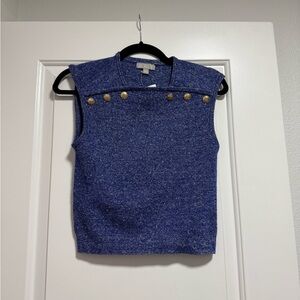 J. Crew sleeveless sweater